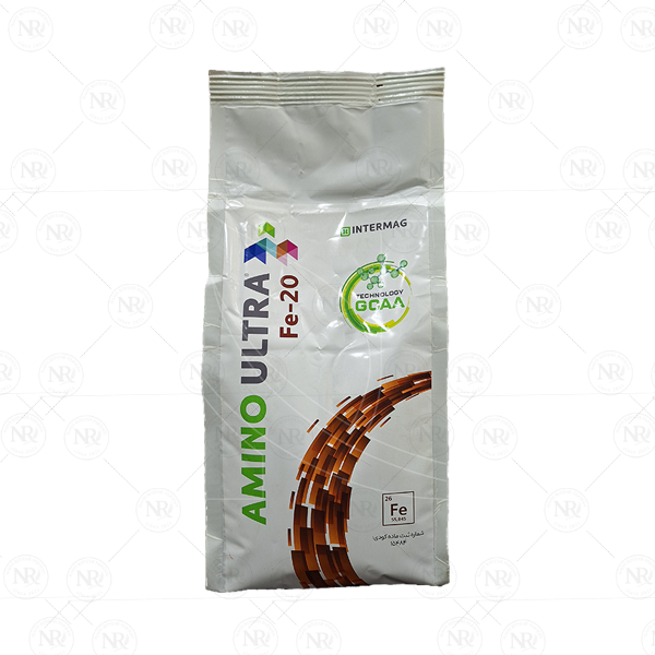 آهن آمینو اولترا Fe اینترمگ – کود آهن محلول‌پاشی با آمینواسید گلایسین